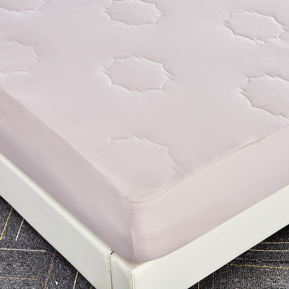 Customized Machine Washable Hypoallergenic Fit Cotton/Polyester Fiber Waterproof Cover Mattress Protector