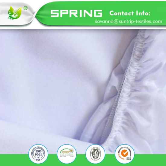 King Size Waterproof Bamboo&Cotton Blend Terry Cloth Mattress Protector
