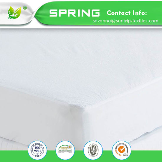 Premium Full Mattress Protector, 100% Waterproof Hypoallergenic Mattress Cover with Cotton Terry Surface