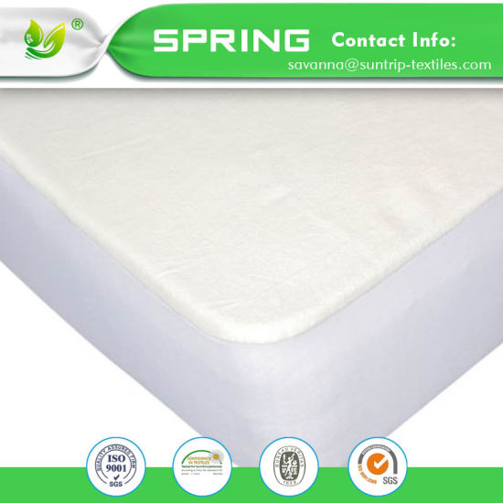 Waterproof Mattress Cover Protector Pad with 18 Inches Deep Pocket for Twin Bed