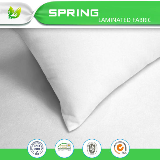 Zippered Pillow Protector with Breathable Smooth Surface