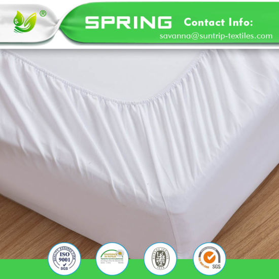 Deep Pocket Mattress Protector Waterproof Vinyl Free Twin Cover Hypoallergenic