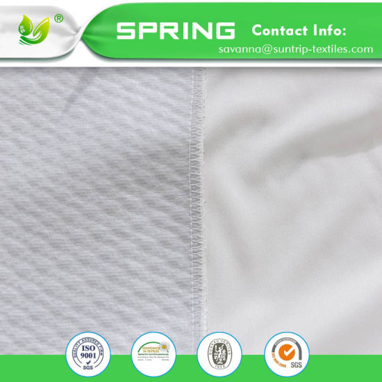 Premium Hypoallergenic Waterproof Mattress Cover - Vinyl Free, Fits Well, Machine Washable