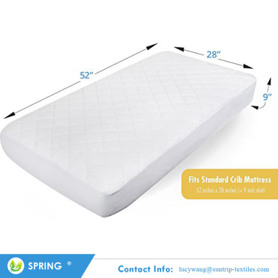 Fits All Baby Portable Cribs Pack N Play Quilted Mattress Protector