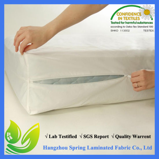 Zippered Bed-Bug Proof Mattress Protector Water Proof