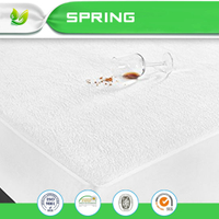 Bamboo Waterproof Terry Cloth Mattress Protector for Hotel
