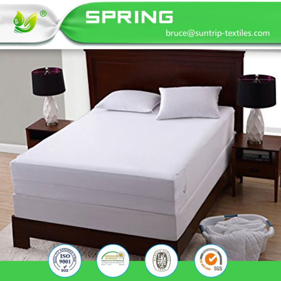 Queen Size Waterproof Mattress Protector Encasement Hypoallergenic Bed