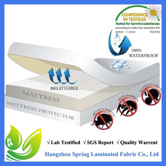 Zipper Sealed Deep Pocket Fits Mattress 6 Side Waterproof Waterproof Mattress Encasment