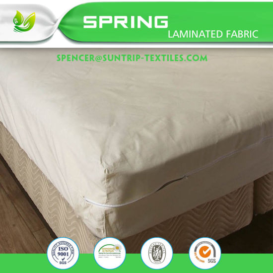 Deluxe Moisture and Temperature Control Mattress Encasement - Waterproof, Bed Bug Proof, Dust Mite Proof Mattress Encasement 17036