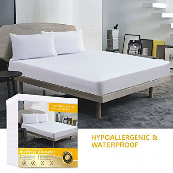 Hypoallergenic Queen Size 100% Waterproof Mattress Protector