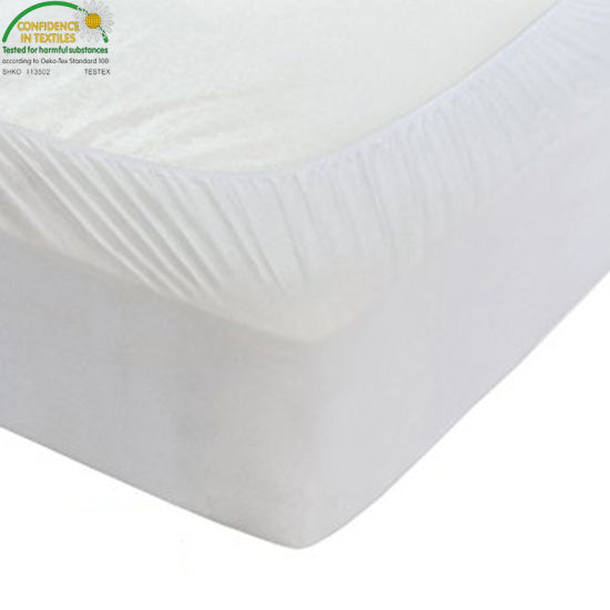 Luxurious Soft and Breathable Standard Sized Baby & Toddler Mattress Dryer Safe Bamboo Baby Mattress Protector