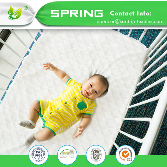 Machine Washable Reusable Hypoallergenic Baby Mattress Protector