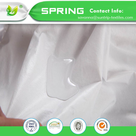 Hypoallergenic Queen Size Polypropylene Top Fully Fitted Waterproof Mattress Protector Cover