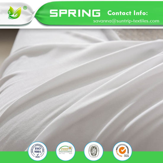 Waterproof Mattress Protector Breathable Fitted Sheet Dust Mite & Bed Bug Protection
