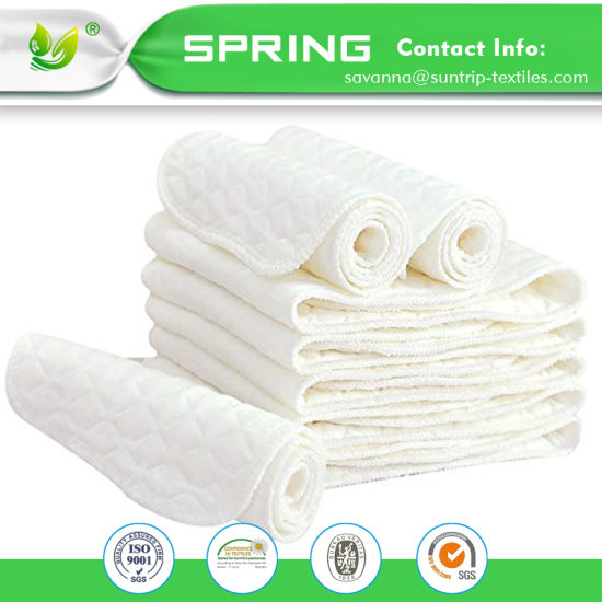 Baby Infant 3 Layers Waterproof Bamboo Cotton Changing Pads Washable Reusable