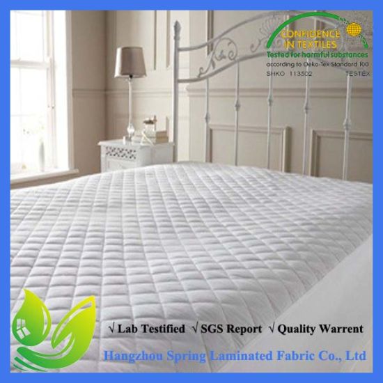 2016 Baby Quilt Bamboo Terry Mattress Cover Deep Pocket Fit Mattress