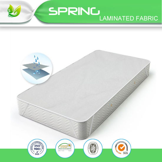 Bed Mattress Pad Cover Crib Size White Encasement Pillow Top Topper Quilted Soft