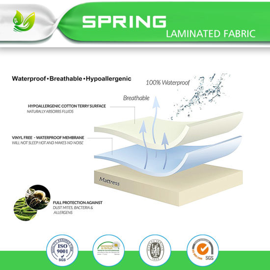 2017 China Wholesale Waterproof Mattress Protector, Hypoallergenic Mattress Pad Mattress Cover