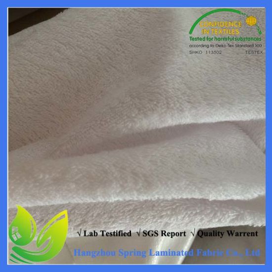 Waterproof TPU Composite Cotton Terry Cloth Towel Fabric