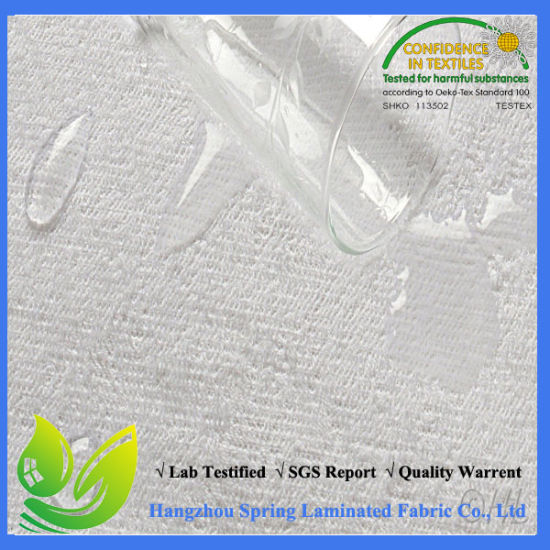 PU Coated Stretchy Waterproof Breathable Cotton Fabric