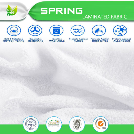 All Sizes Available Jersey Polyester Fabric Waterproof Mattress Protector
