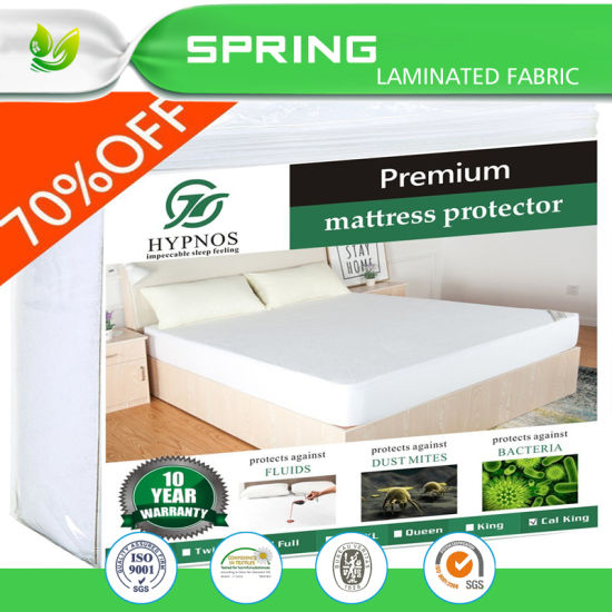 Premium Hypoallergenic 100% Waterproof Mattress Protector Vinyl Free Twin