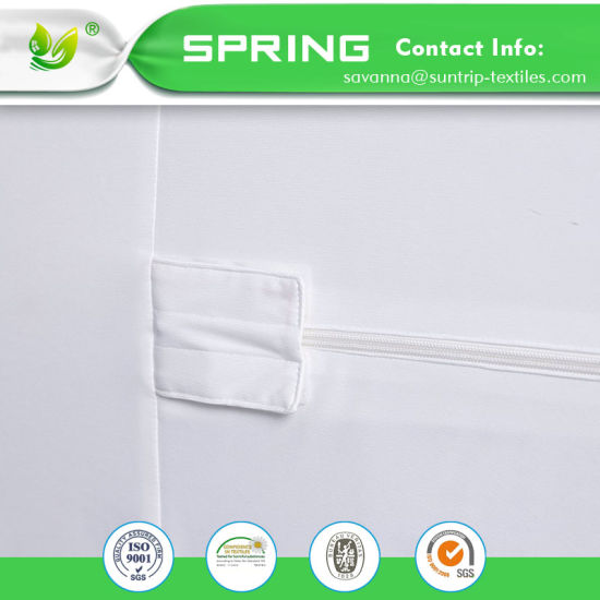 Zippered Encasement Breathable Mite Bed Bug Proof Mattress Protector Twin XL