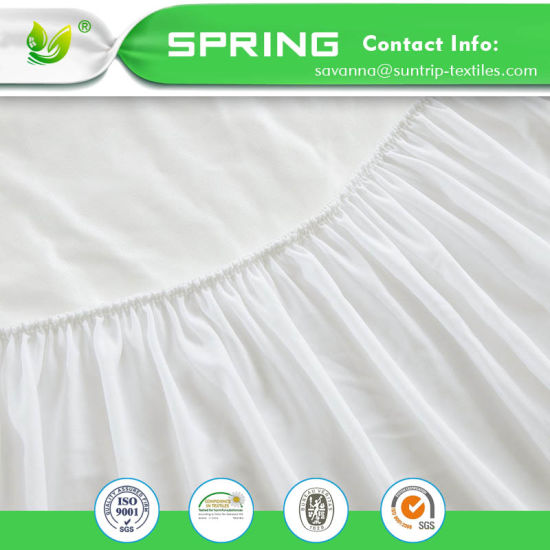 Waterproof Cal Queen Size Mattress Protector Bed Cover Soft Hypoallergenic Sides