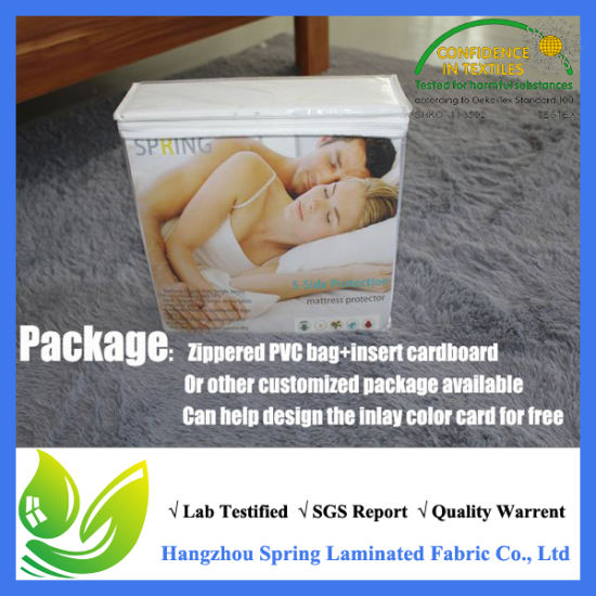 White Terry Queen Size Deep Pocket Waterproof Mattress Protector