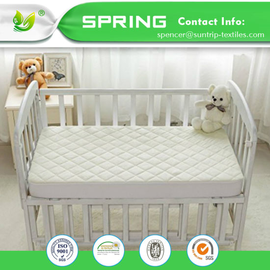 Waterproof and Breathable Baby Crib Mattress Protector