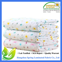 Baby Products China Super Soft Reusable Printed Terry Baby Changing Pad Baby Diapers