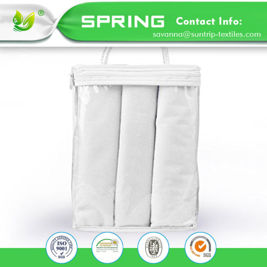 Infant Bamboo Fiber Waterproof Changing Pad Natural Organic Cotton Mattress Pad
