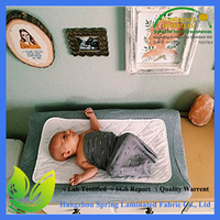 Amazon 3 Pack Anti-slip Baby Products Bamboo Anti-allergenic Baby Changing Pad Liners