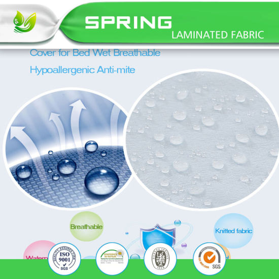 Waterproof Bamboo Terry Anti Bacterial Crib Mattress Cover