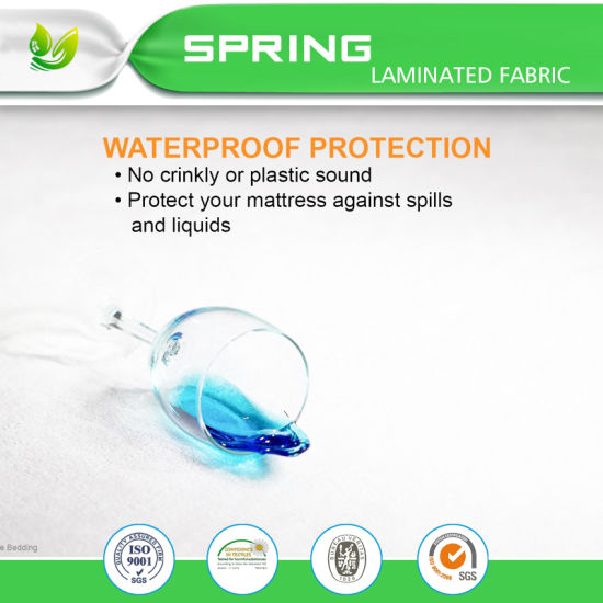Premium Hypoallergenic 100% Waterproof Mattress Protector Vinyl Free Twin