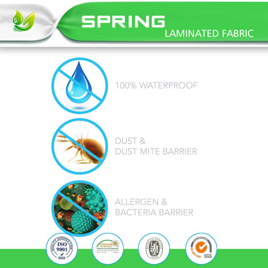 Zippered Fabric Waterproof Bed Bugs Proof Mattress Cover